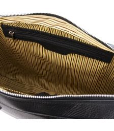 Τσάντα Laptop Δερμάτινη Treviso 17 ίντσες Tuscany Leather TL141986 Μαύρο