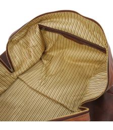 Σάκος Ταξιδίου Δερμάτινος Oslo Tuscany Leather TL141913 Καφέ