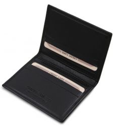 Δερμάτινη θήκη για Επαγγελματικές / Πιστωτικές κάρτες Tuscany Leather TL142063 Μαύρο