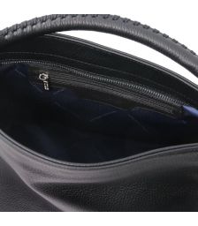 Γυναικεία Τσάντα Δερμάτινη Tuscany Leather TL142087 Μαύρο
