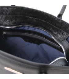 Γυναικεία Τσάντα Δερμάτινη Tuscany Leather TL142147 Μαύρο