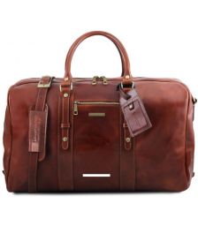 Σάκος ταξιδίου δερμάτινος TL Voyager Tuscany Leather TL142140 Καφέ