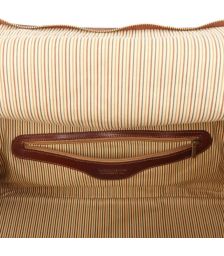 Σάκος ταξιδίου δερμάτινος Voyager Medium Size Tuscany Leather TL142141 Καφέ