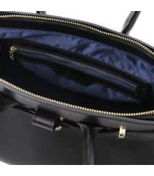 Γυναικεία Τσάντα Δερμάτινη Tuscany Leather TL142174 Μαύρο