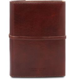 Σημειωματάριο Δερμάτινο Tuscany Leather TL142027 Καφέ