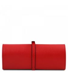 Δερμάτινη θήκη για Κοσμήματα Tuscany Leather TL142193 Κόκκινο lipstick