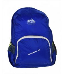 Αναδιπλούμενος σάκος πλάτης 40x27x15cm Colorlife Νο1705 Μπλε Ανοιχτό
