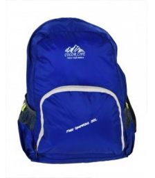 Αναδιπλούμενος σάκος πλάτης 40x27x15cm Colorlife Νο1705 Μπλε Ανοιχτό