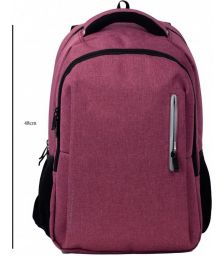 Σάκος πλάτης laptop Colorlife 1906 48Χ30Χ16cm Μπορντό