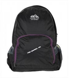 Αναδιπλούμενος σάκος πλάτης 40x27x15cm Colorlife Νο1705 Μαύρο