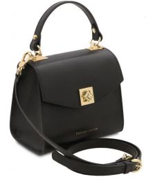 Γυναικεία Τσάντα Δερμάτινη Tuscany Leather TL142203 Μαύρο