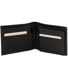 Ανδρικό Πορτοφόλι Δερμάτινο Tuscany Leather TL140817 Μαύρο
