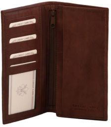 Δερμάτινο Πορτοφόλι / Θήκη Tuscany Leather TL140777 Καφέ