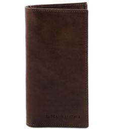 Δερμάτινο Πορτοφόλι / Θήκη Tuscany Leather TL140777 Καφέ σκούρο