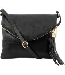 Γυναικείο Τσαντάκι Δερμάτινο TL Young Bag Tuscany Leather TL141153 Μαύρο