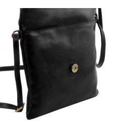 Γυναικείο Τσαντάκι Δερμάτινο TL Young Bag Tuscany Leather TL141153 Μαύρο