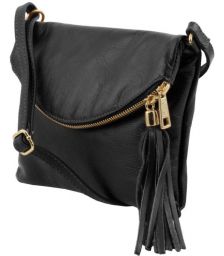 Γυναικείο Τσαντάκι Δερμάτινο TL Young Bag Tuscany Leather TL141153 Μαύρο