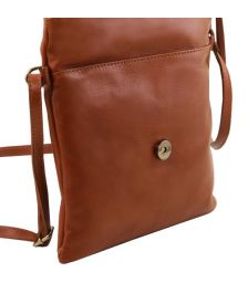 Γυναικείο Τσαντάκι Δερμάτινο TL Young Bag Tuscany Leather TL141153 Κονιάκ