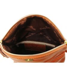 Γυναικείο Τσαντάκι Δερμάτινο TL Young Bag Tuscany Leather TL141153 Κονιάκ