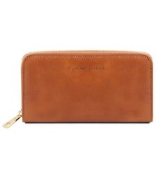 Γυναικείο Πορτοφόλι Δερμάτινο Tuscany Leather TL141206 Μελί