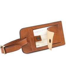 Δερμάτινη θήκη ταυτότητας αποσκευής Tuscany Leather TLTAG Φυσικό