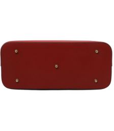 Γυναικεία Τσάντα Δερμάτινη Olimpia Tuscany Leather TL141412 Κόκκινο
