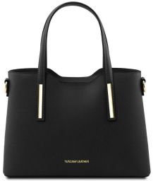 Γυναικεία Τσάντα Δερμάτινη Olimpia S Tuscany Leather TL141521 Μαύρο
