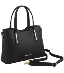 Γυναικεία Τσάντα Δερμάτινη Olimpia S Tuscany Leather TL141521 Μαύρο