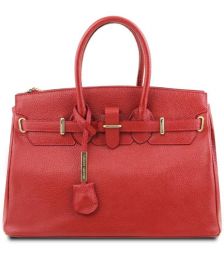 Γυναικεία Τσάντα Δερμάτινη Tuscany Leather TL141529 Κόκκινο