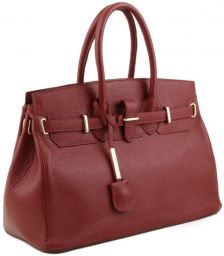 Γυναικεία Τσάντα Δερμάτινη Tuscany Leather TL141529 Κόκκινο