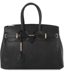 Γυναικεία Τσάντα Δερμάτινη Tuscany Leather TL141529 Μαύρο