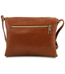 Γυναικείο Τσαντάκι Δερμάτινο TL Young Bag Tuscany Leather TL141153 Κονιάκ
