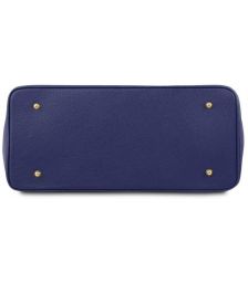 Γυναικεία Τσάντα Δερμάτινη Tuscany Leather TL141529 Μπλε σκούρο