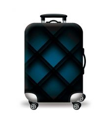 Κάλυμμα Βαλίτσας Large AMBER Cubes AM248-03