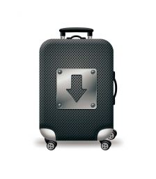 Κάλυμμα Βαλίτσας Small AMBER Arrow AM250-01