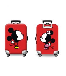 Κάλυμμα Βαλίτσας Small AMBER Mickey-Minnie AM134-01