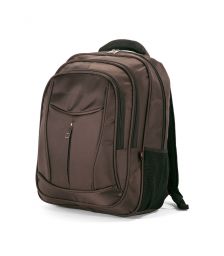 Σακίδιο με Θήκη Laptop 15.6'' BENZI Καφέ BZ5237