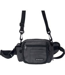 Τσαντάκι διπλής χρήσης μέσης ή ώμου BF819 Diplomat Ανθρακί