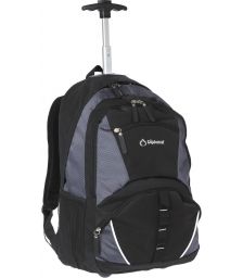 Τσαντα Πλατης με Ροδες Diplomat TBF121 Μαύρο/Γκρι