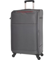 Βαλίτσα Μεγάλη με 4 Ρόδες Diplomat ZC6040 Γκρι