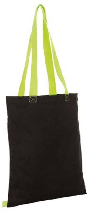 Τσαντα Αγορας 100% Canvas Sols Hamilton 01683-886 Μαύρο/Πράσινο