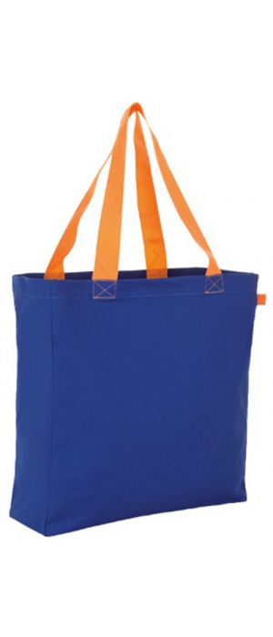 Τσαντα Αγορας 100% Canvas Sols Lenox 01672-885 Μπλε/Πορτοκαλί