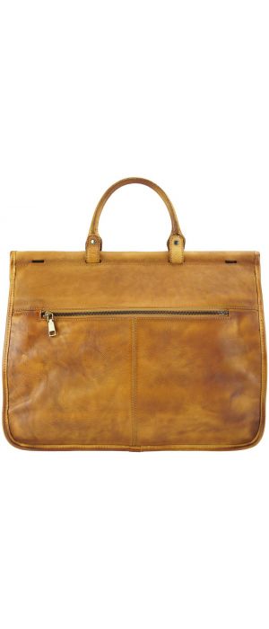 Δερματινος Χαρτοφυλακας Florine Firenze Leather 68155 Μπεζ