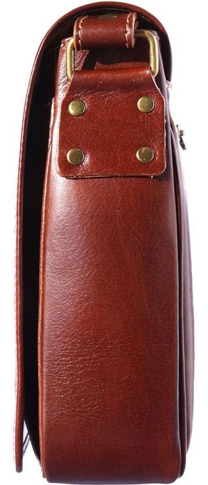 Δερμάτινη Τσάντα Ταχυδρόμου Firenze Leather 6548 Καφε