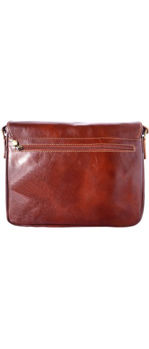 Δερμάτινη Τσάντα Ταχυδρόμου Firenze Leather 6548 Καφε
