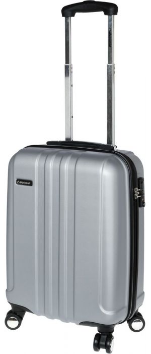 Βαλίτσα Καμπίνας με 4 ρόδες 55cm Diplomat TF1732 Ασημί