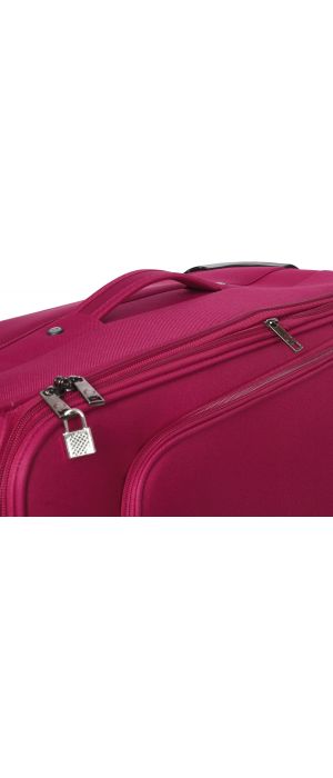 Βαλίτσα Μεσαία 61 cm Με Επέκταση Diplomat ZC980-61 Κόκκινο