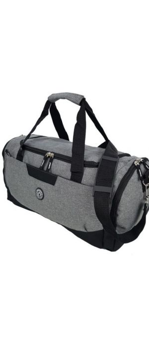 Σακ Βουαγιαζ 50cm με πλαινές θηκες Diplomat SAC60-50 Γκρι/Μαύρο