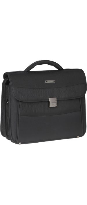 Επαγγελματικός Χαρτοφύλακας 3 Θέσεων Diplomat BL213 Μαύρο