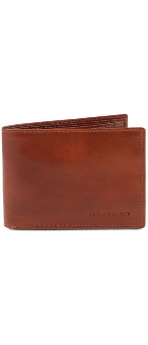 Ανδρικό Πορτοφόλι Δερμάτινο TL140817 Καφέ Tuscany Leather